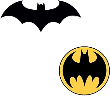 Batman shield sticker pack