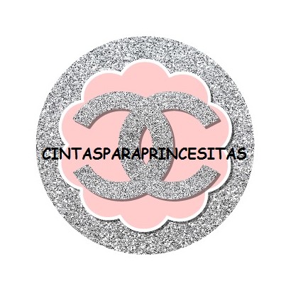 Cc logo plata purpurina