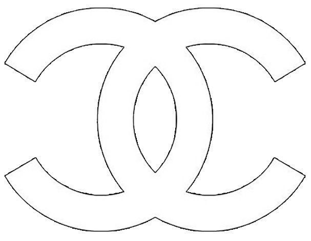 How to draw chanel logo chanel dekor chanel party chanel logo