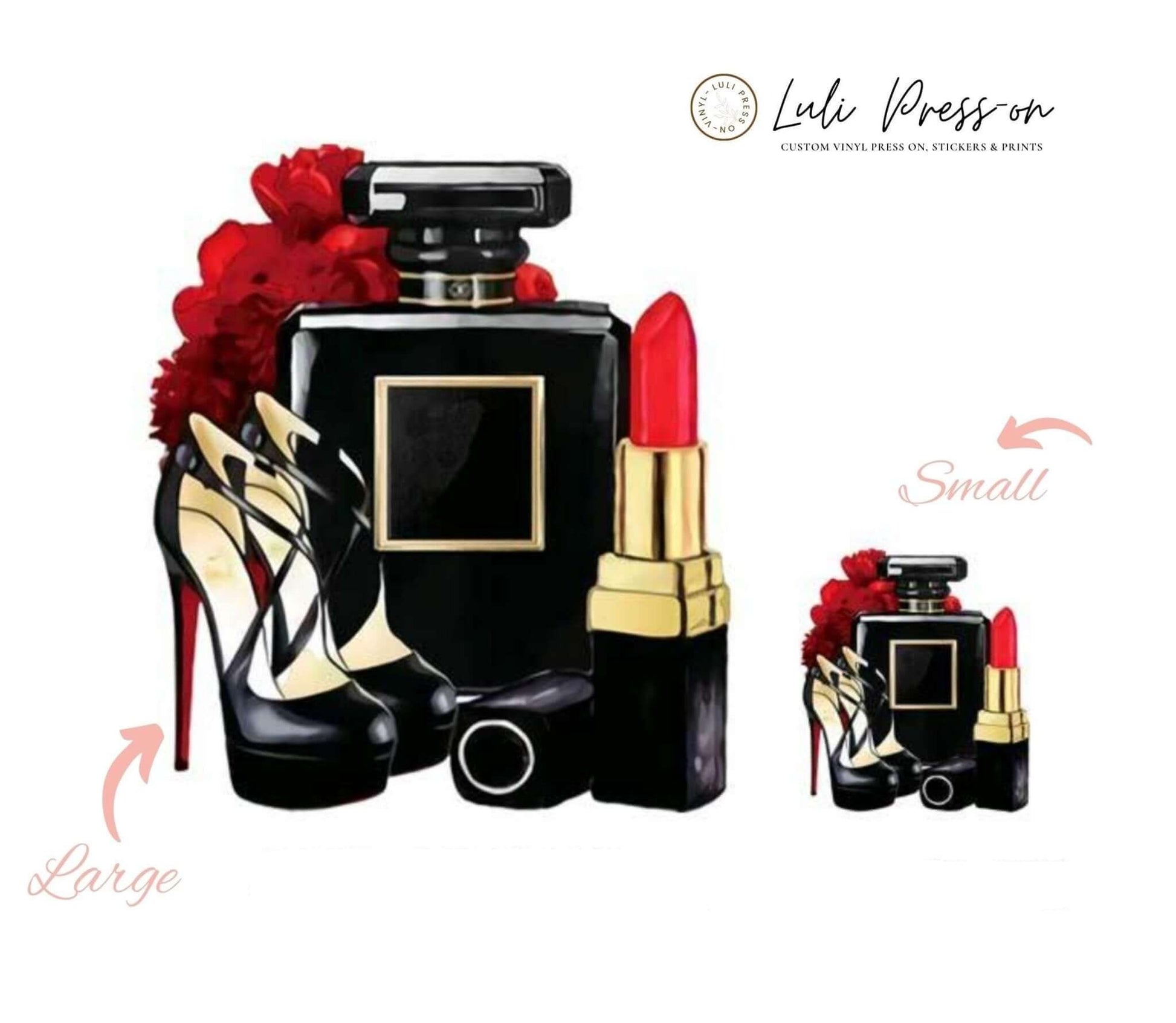 Coco noir chanel paris logo dtf ready to press heat transfers luxury dtf
