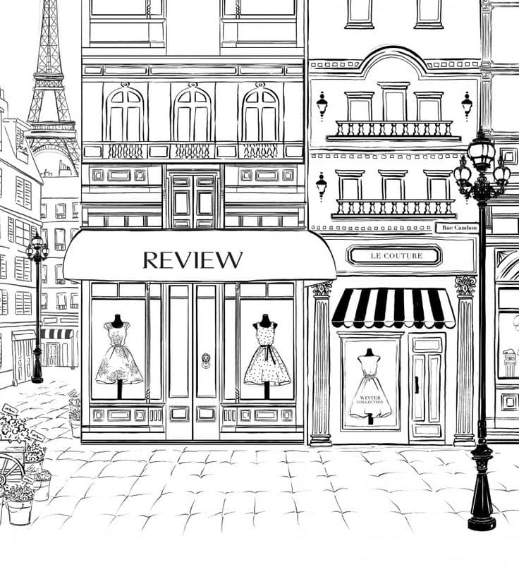 Paris coloring pages printable coloring pages