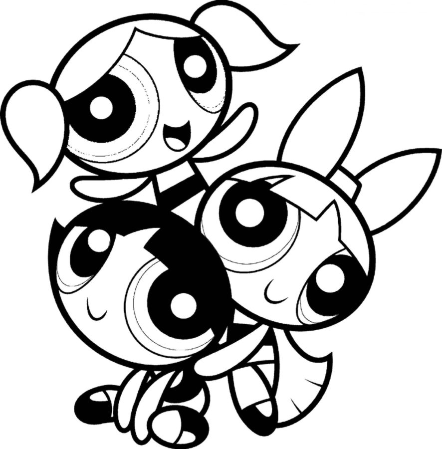 Powerpuff girls coloring pages