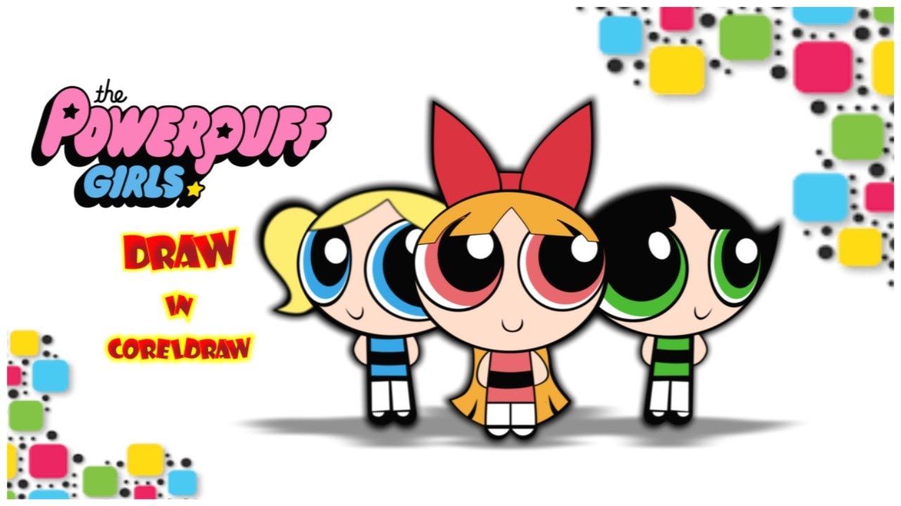 How to draw powerpuff girls how to draw blossom bubbles and buttercup easy step by step