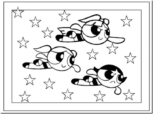 Cartoons coloring pages powerpuff girls coloring pages