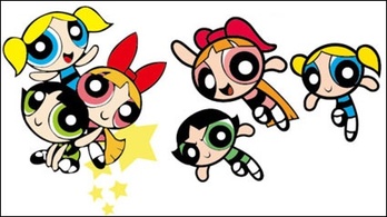 Powerpuff girls vector vector for free download