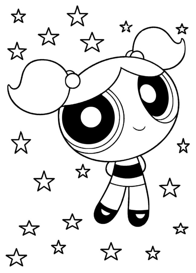 Powerpuff girls coloring pages