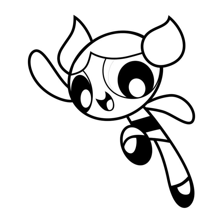 Power puff girls coloring pages
