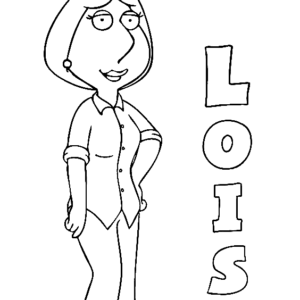 Family guy coloring pages printable for free download