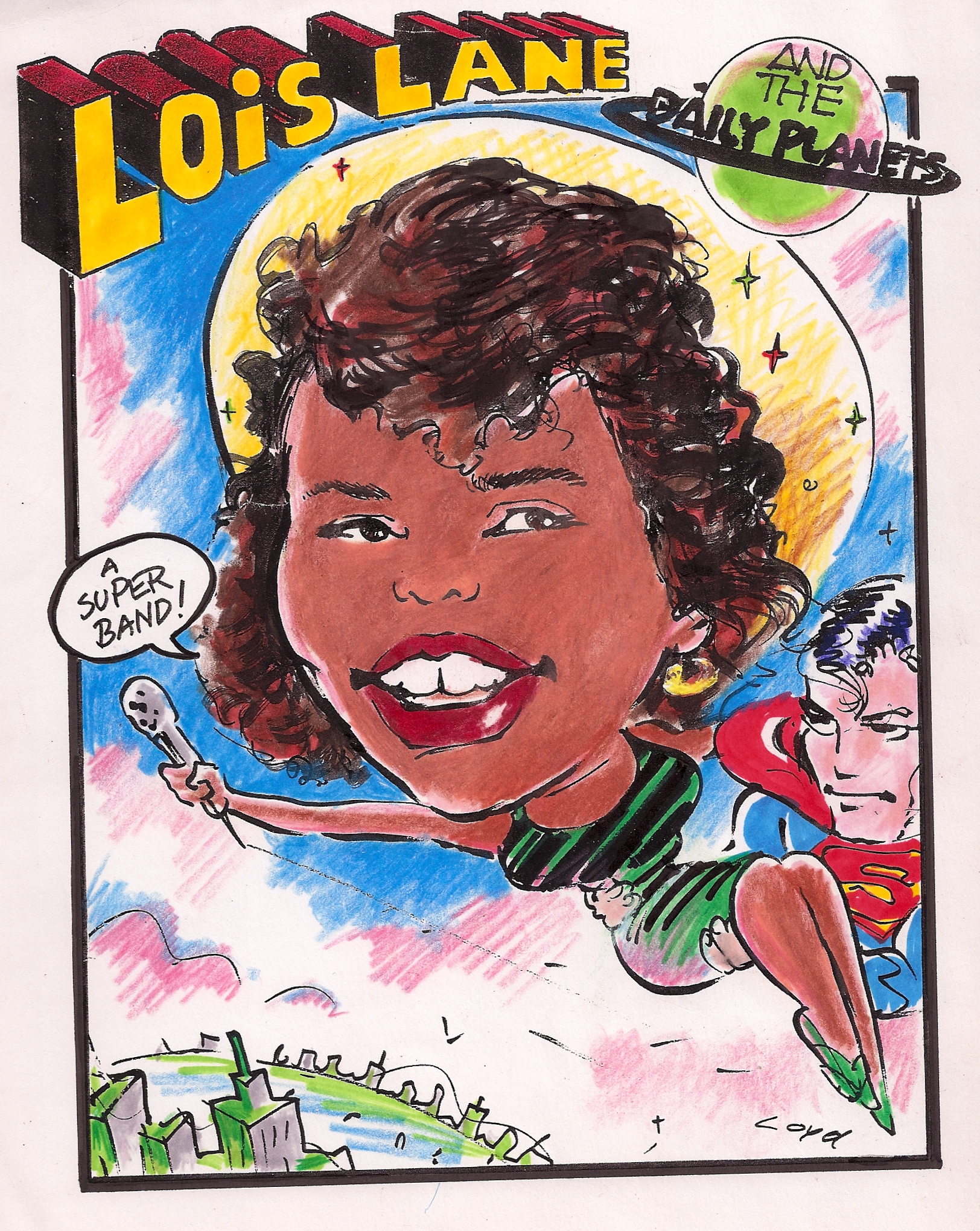 Lois lane and the daily planets