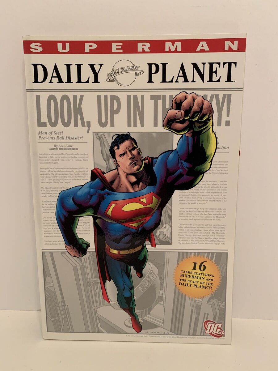 Superman daily planet trade paperback tpb clark kent lois lane metropolis
