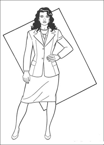 Lois lane coloring page free printable coloring pages