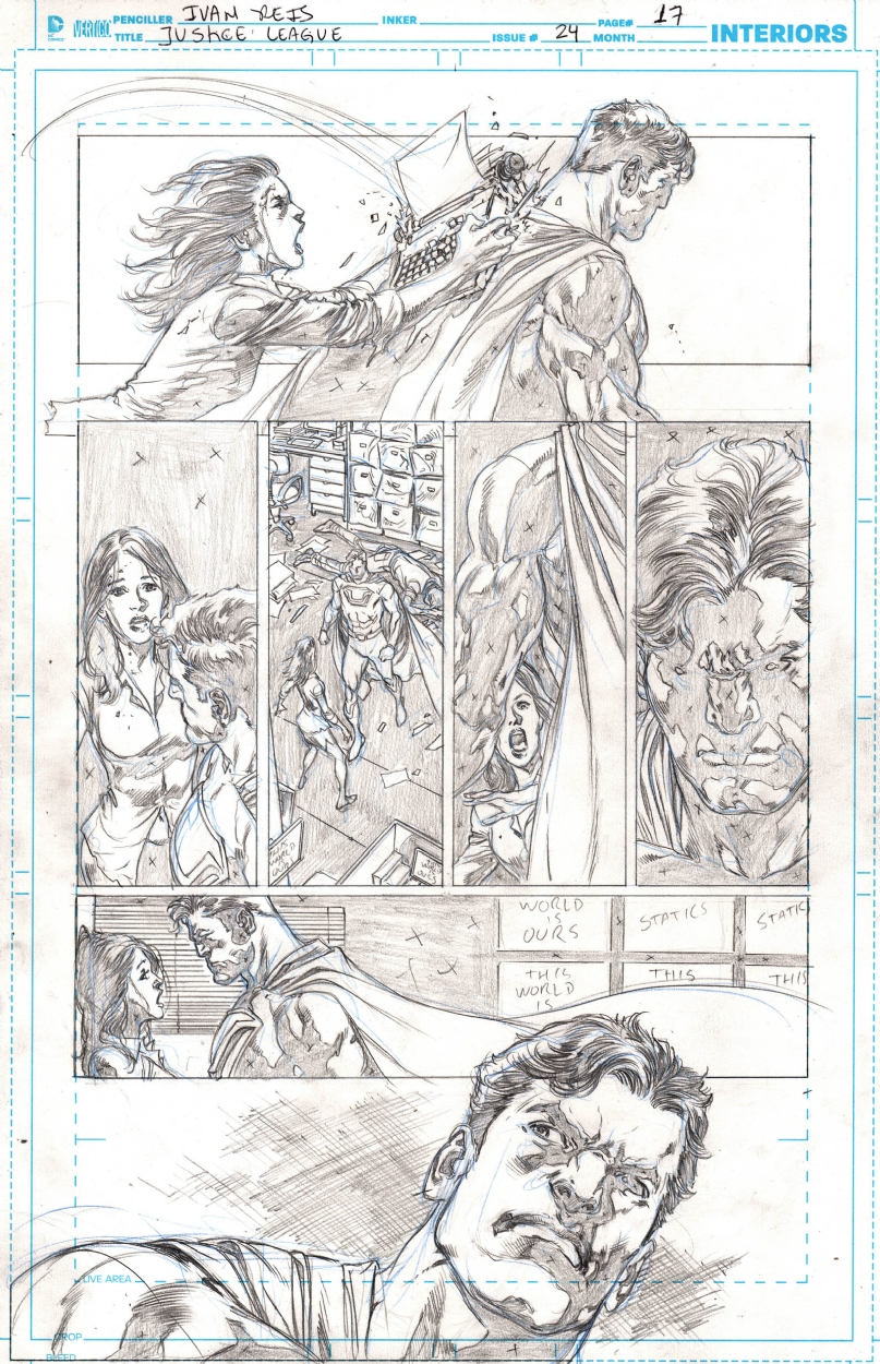 Justice league page ultraman lois lane daily planet