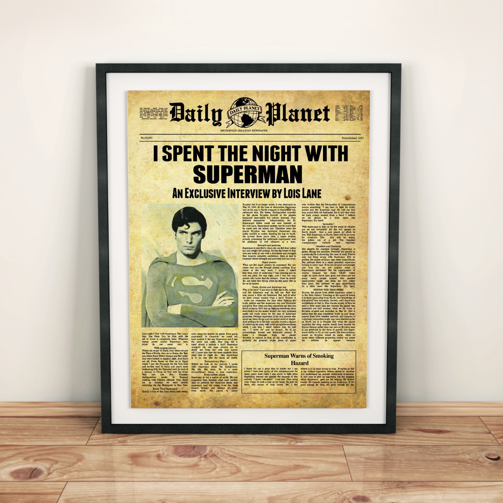 Super man news