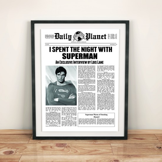 Super man news
