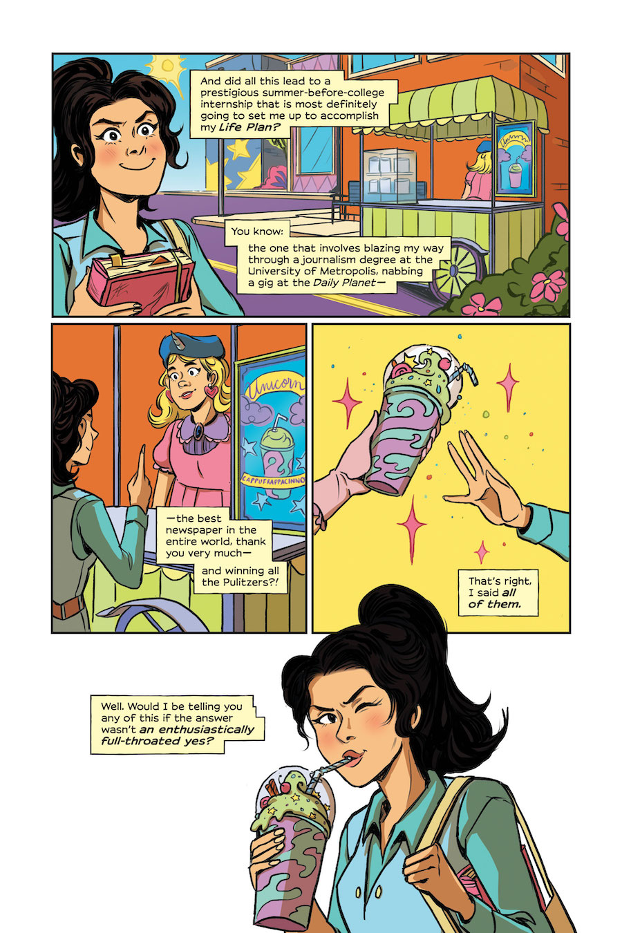 Sarah kuhn and arielle jovellanos on girl taking over a lois lane story interview