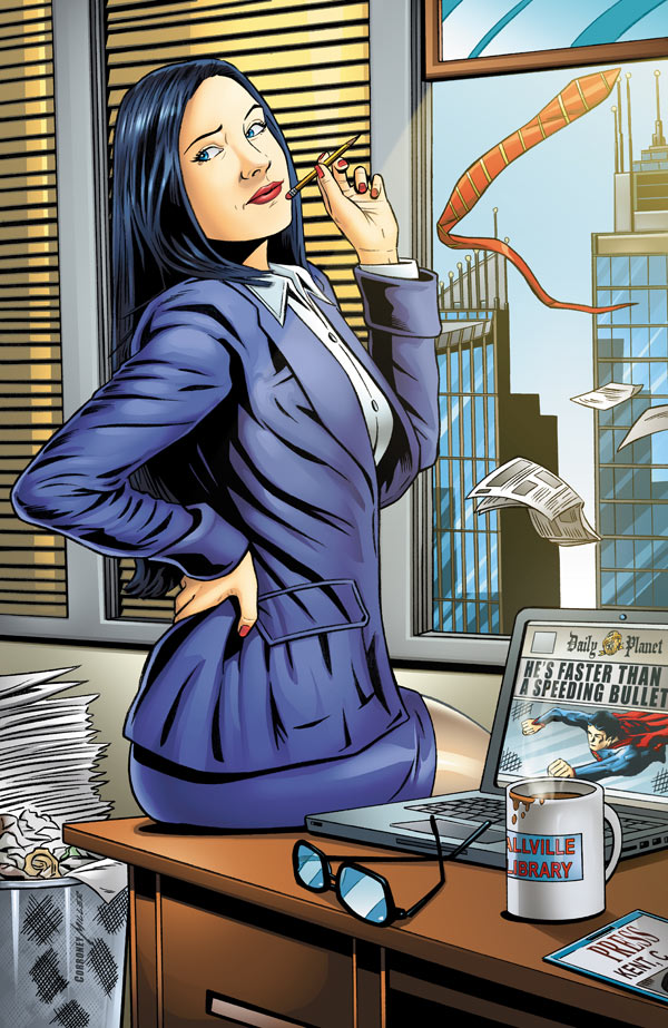 Lois lane artist print
