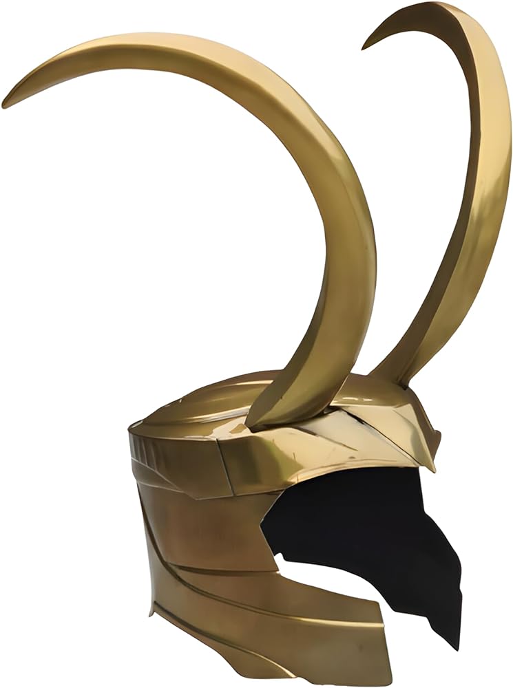 Loki helmet thor ragnarok helmet gauge mild steel thor movie helmet with stand perfect for dãcor home office