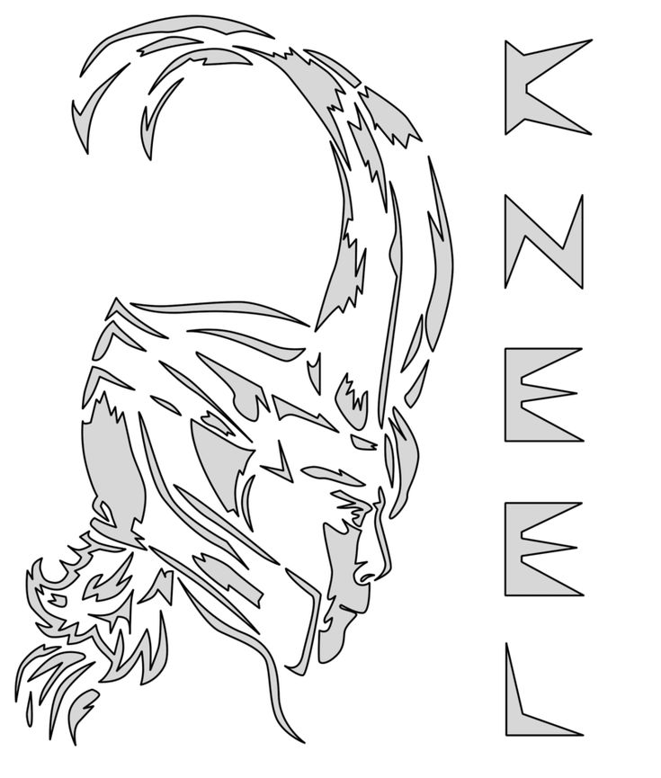 Loki carving template by lizluvsanime on deviantart in loki pumpkin carvings stencils carving