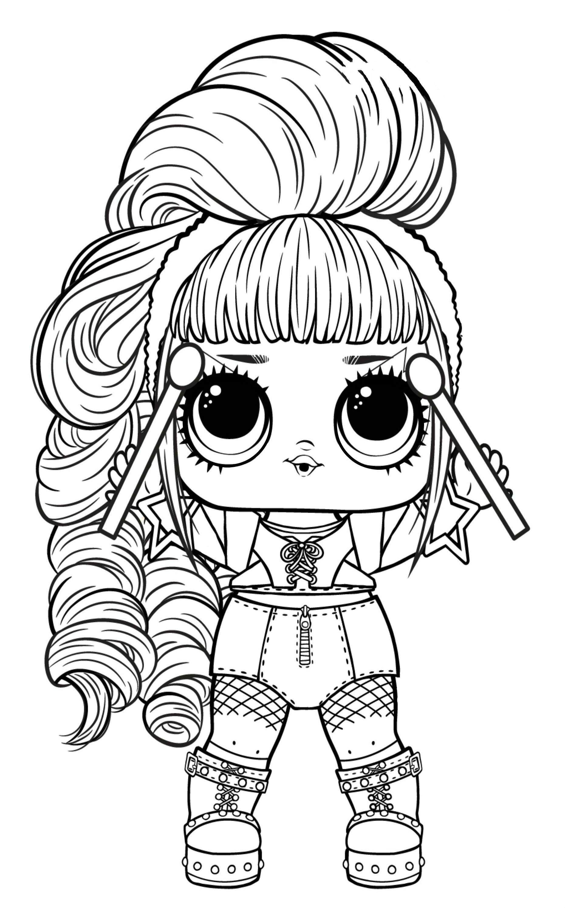 Lol surprise remix coloring book page sris queen puppy coloring pages coloring pages to print cute coloring pages