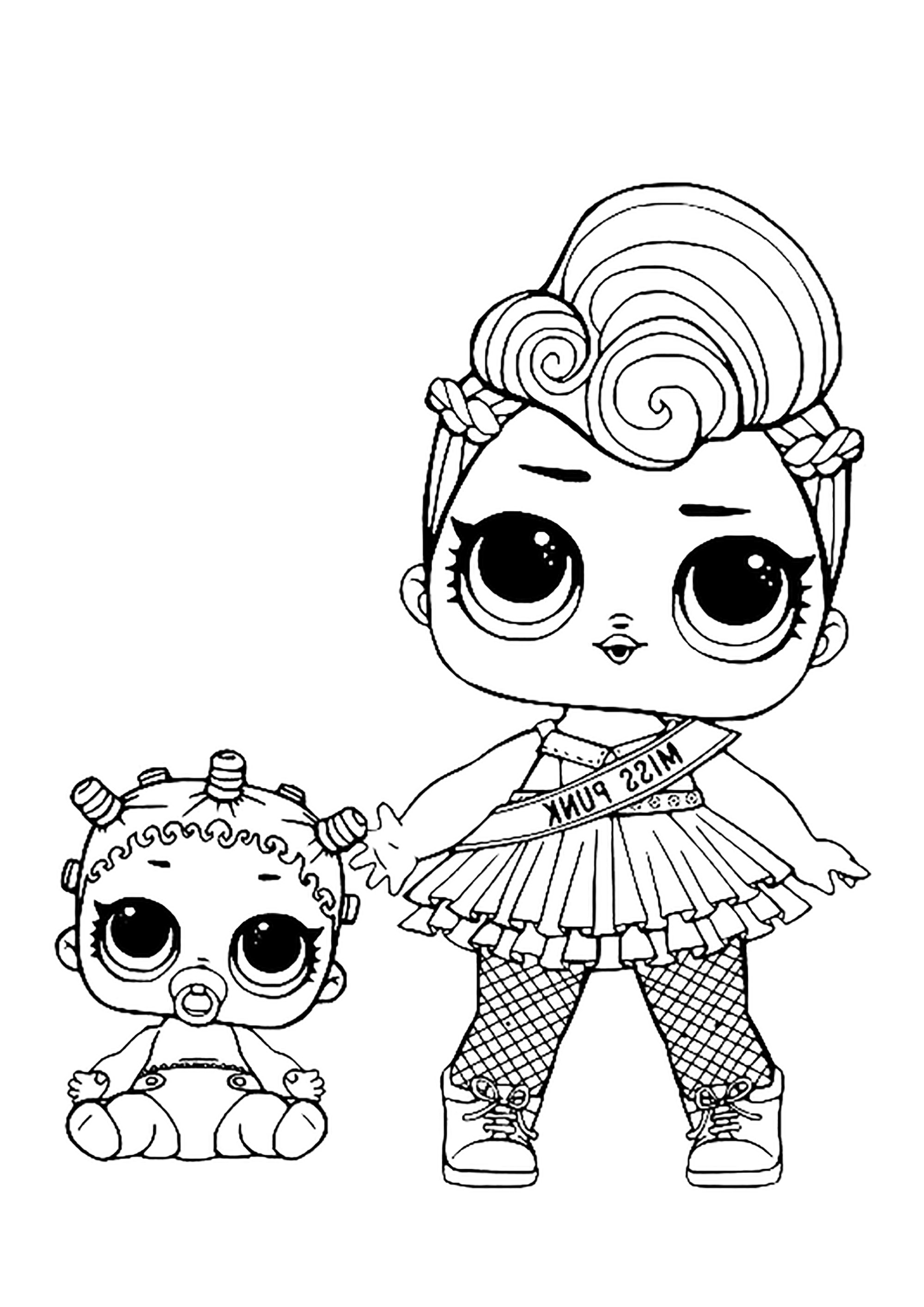 Lol surprise doll and baby