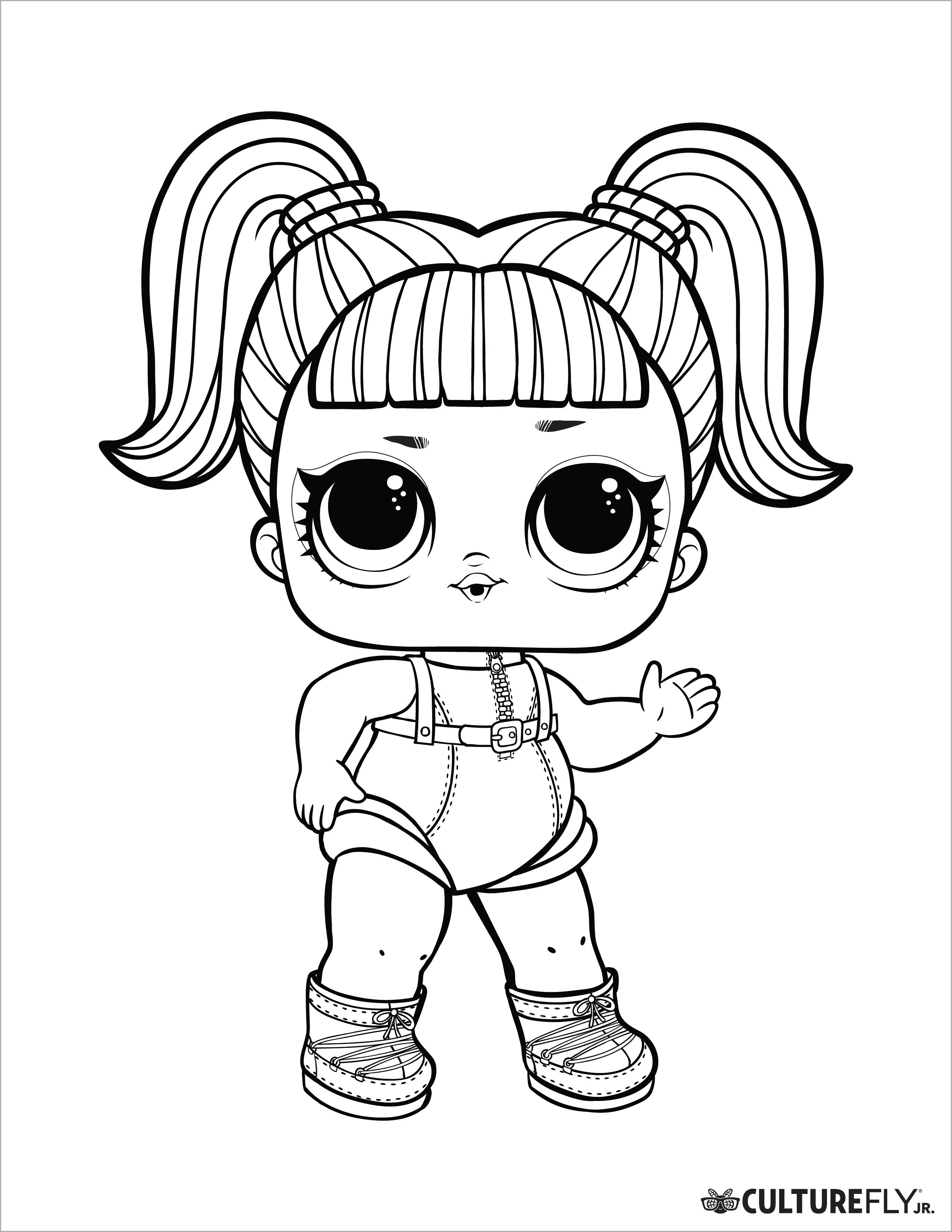 Lol surprise coloring pages