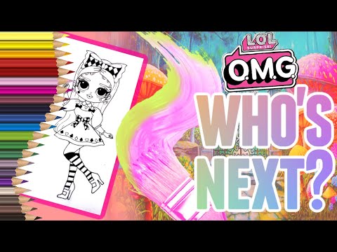 Guess the next lol omg diy makeover creating omg coloring page