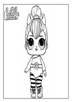 Unleash your childs creativity with the ultimate lol doll coloring pages pdf