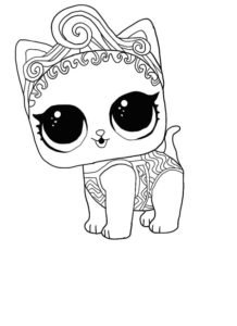 Lol surprise winter disco coloring pages