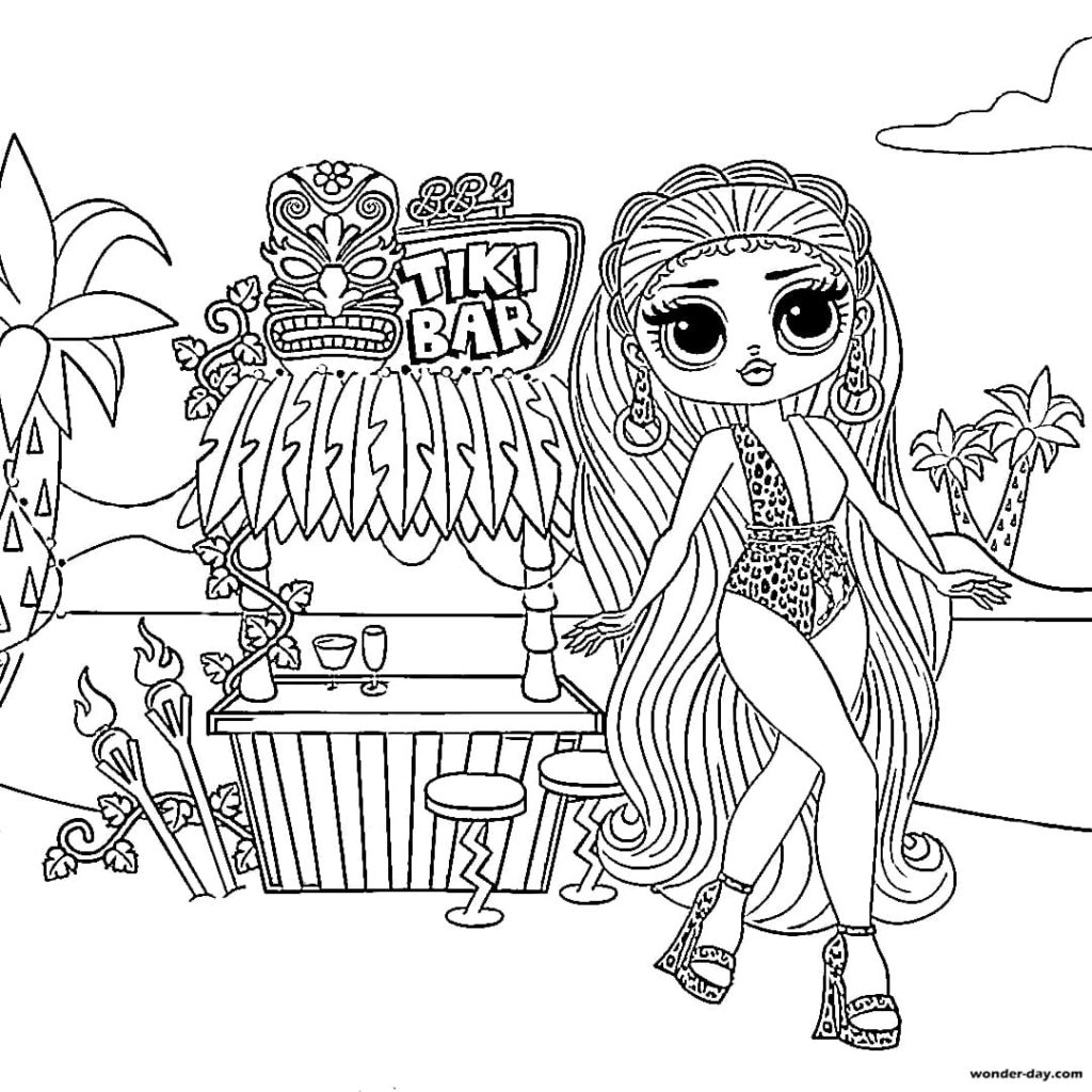 Coloring pages lol omg download or print for free