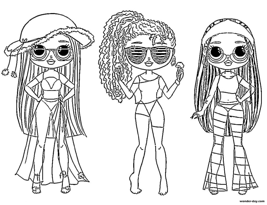 Coloring pages lol omg download or print for free