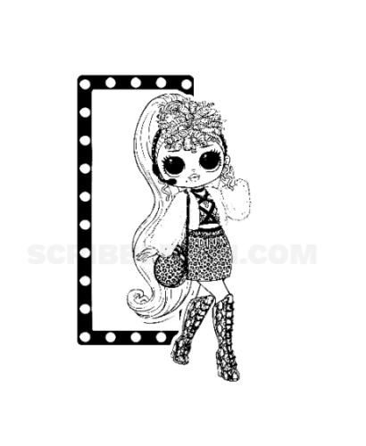 Free lol surprise omg coloring pages printable
