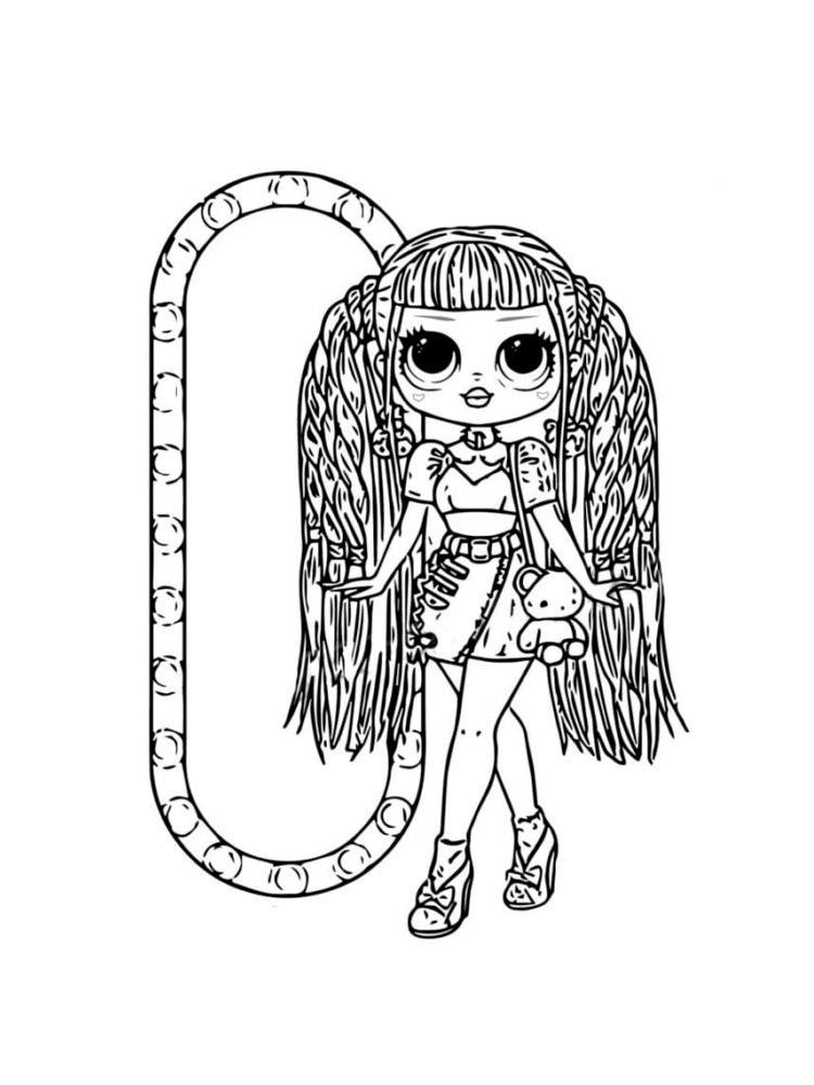 Lol omg coloring pages ausmalbilder malvorlage einhorn geschenke basteln mit fimo