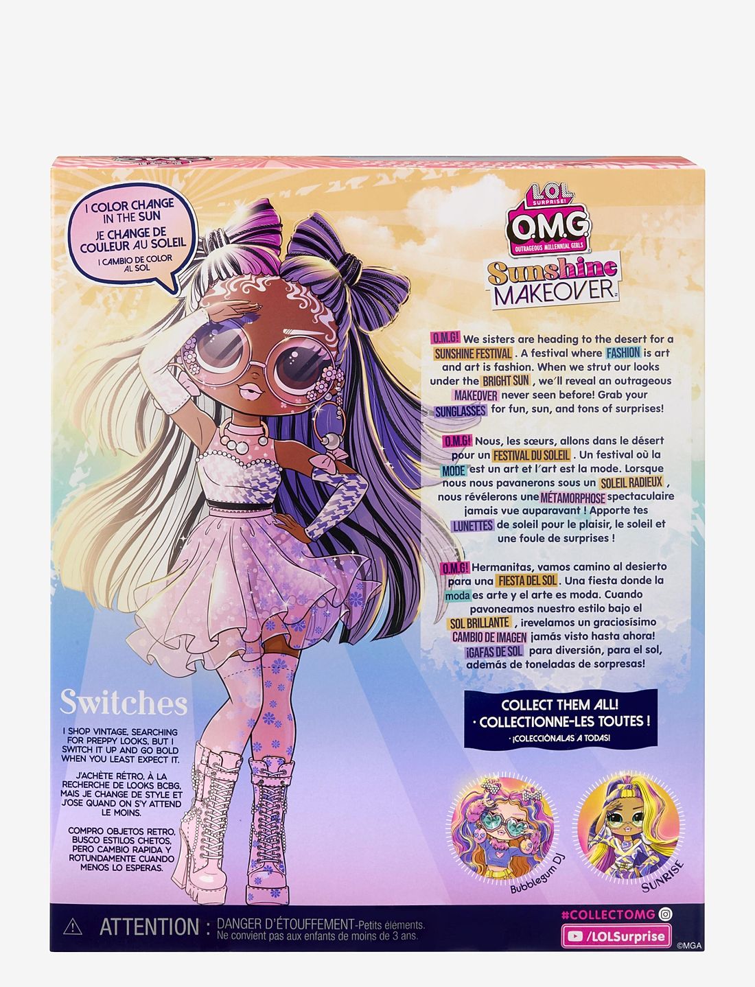 Lol lol omg sunshine makeover fashion doll yang qt â nuket tarvikkeet â osta