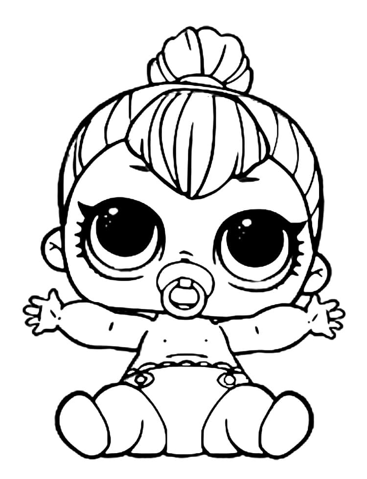 Lol suprise dolls coloring pages