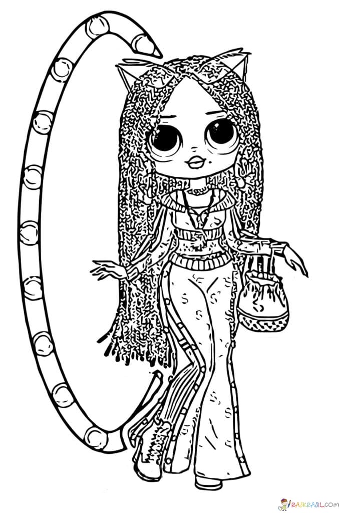 Lol omg coloring pages free printable new popular dolls