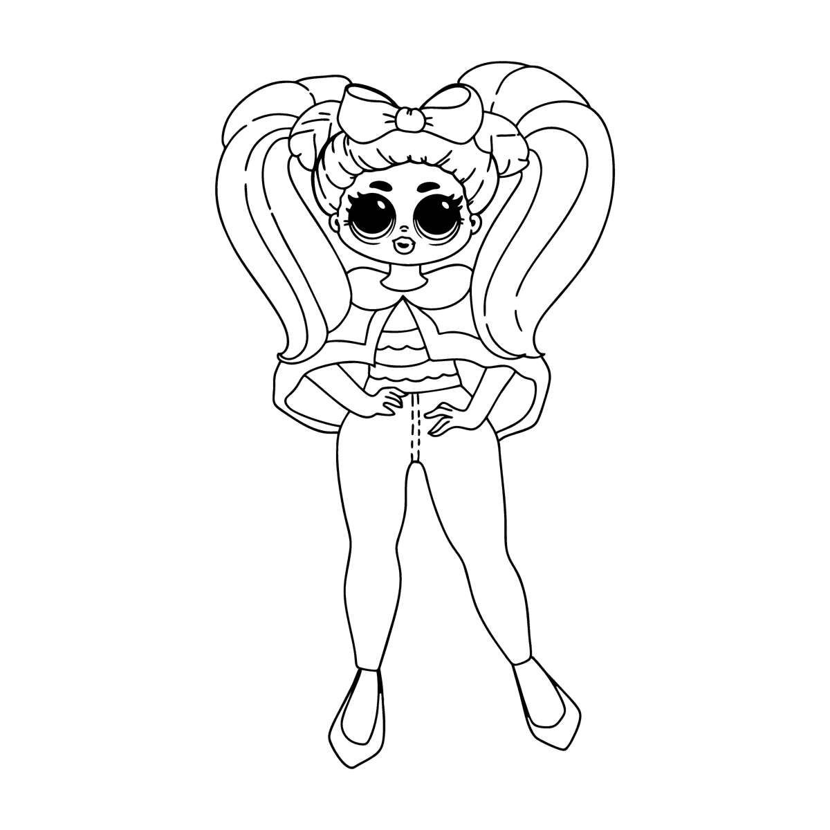 Coloring page lol surprise omg â online and print for free