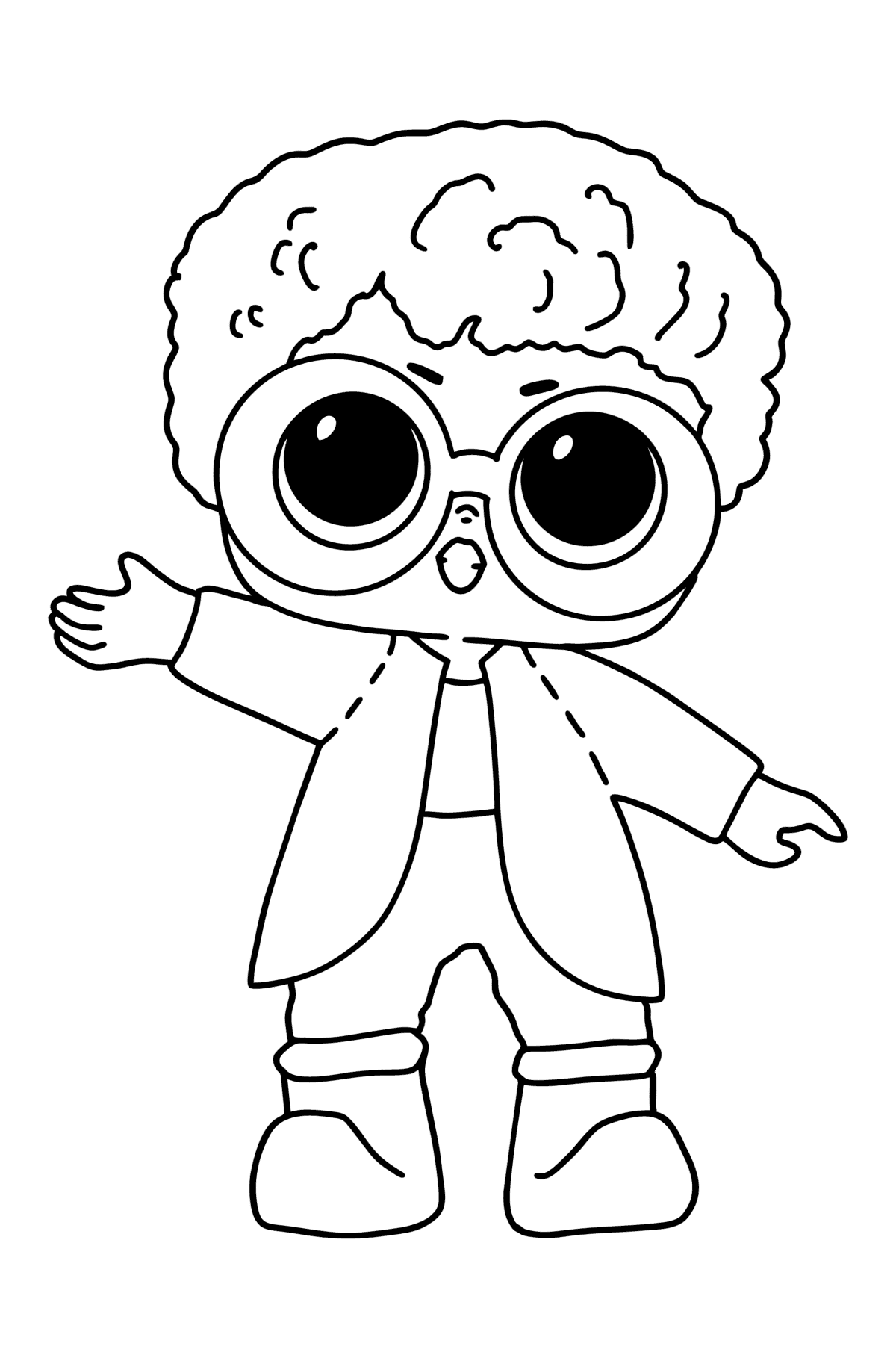 Lol doll coloring pages