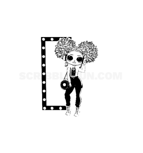 Free lol surprise omg coloring pages printable