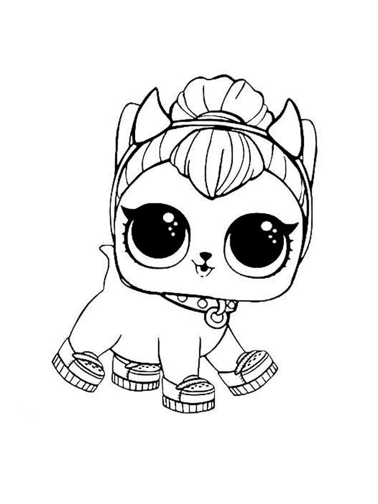 Pets lol coloring pages coloring pages crochet animal amigurumi coloring pages for girls