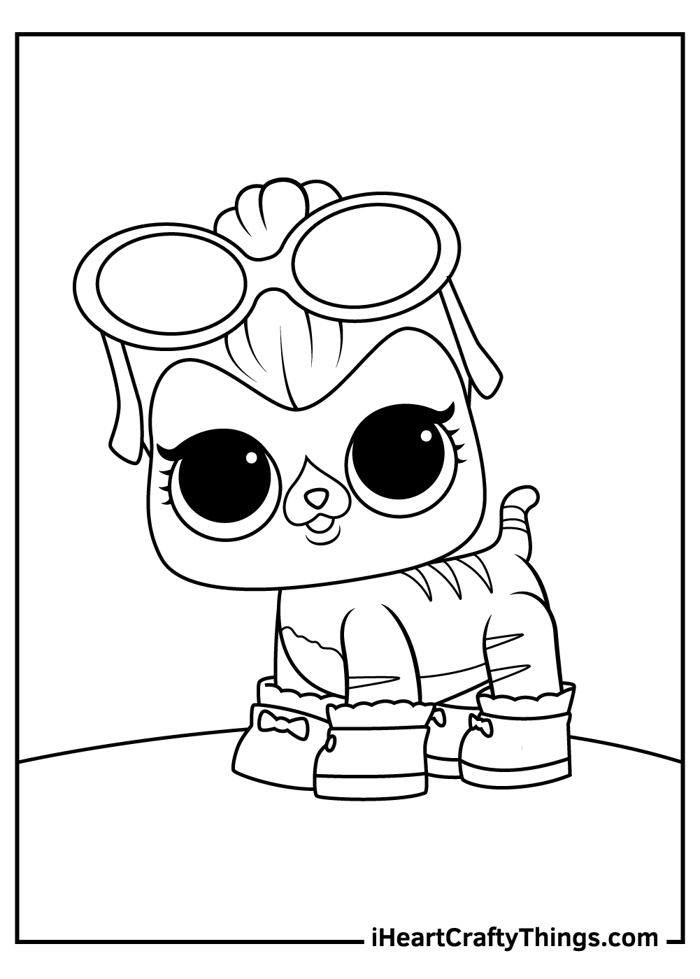 Lol surprise pets coloring pages free printables