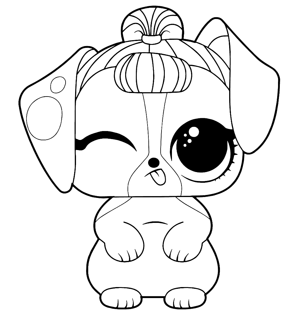 Lol pets coloring pages printable for free download