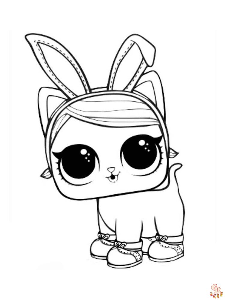 Fun and free lol animals coloring pages for kids