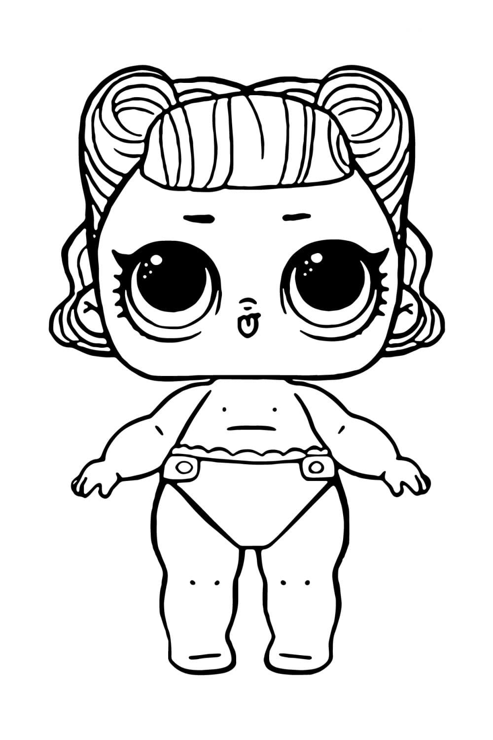 Lol baby coloring pages