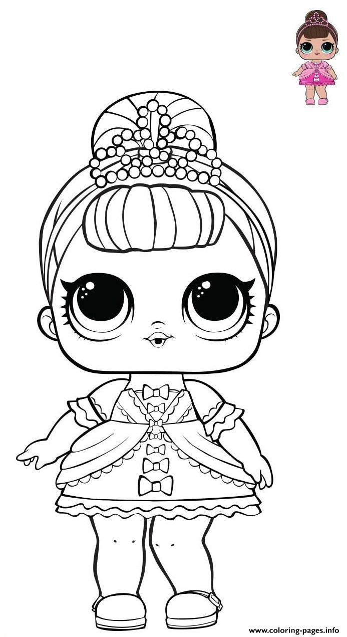 Print princess lol surprise pink dress coloring pages princess coloring pages bunny coloring pages cute coloring pages