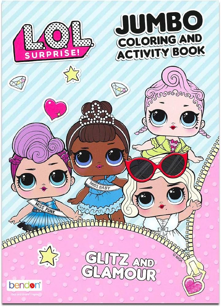 Lol surprise lol pg coloring book