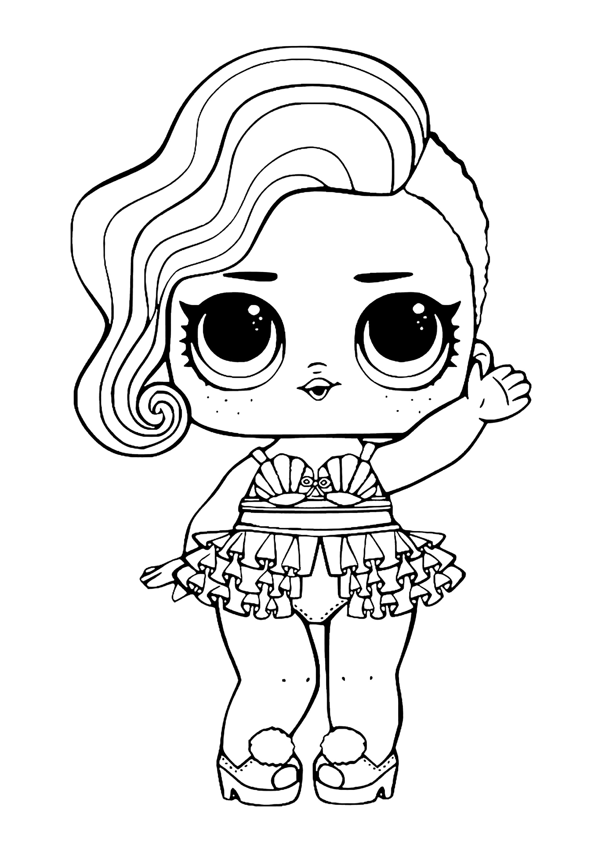 Lol surprise doll in tutu