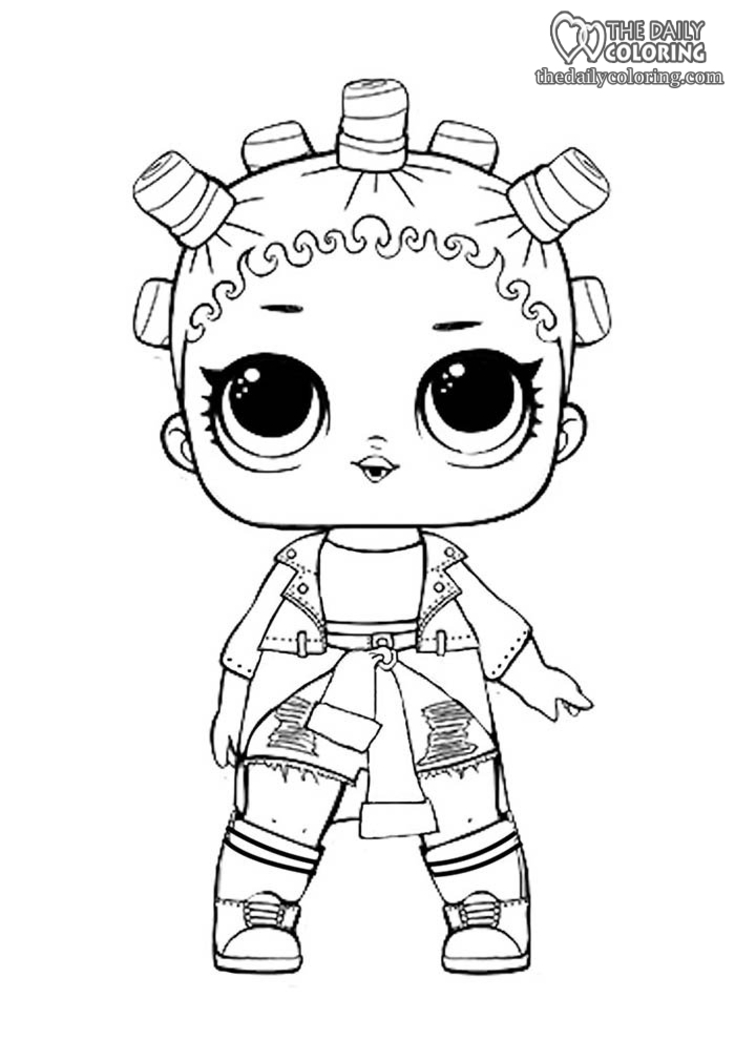Lol surprise dolls and pets coloring pages piece free