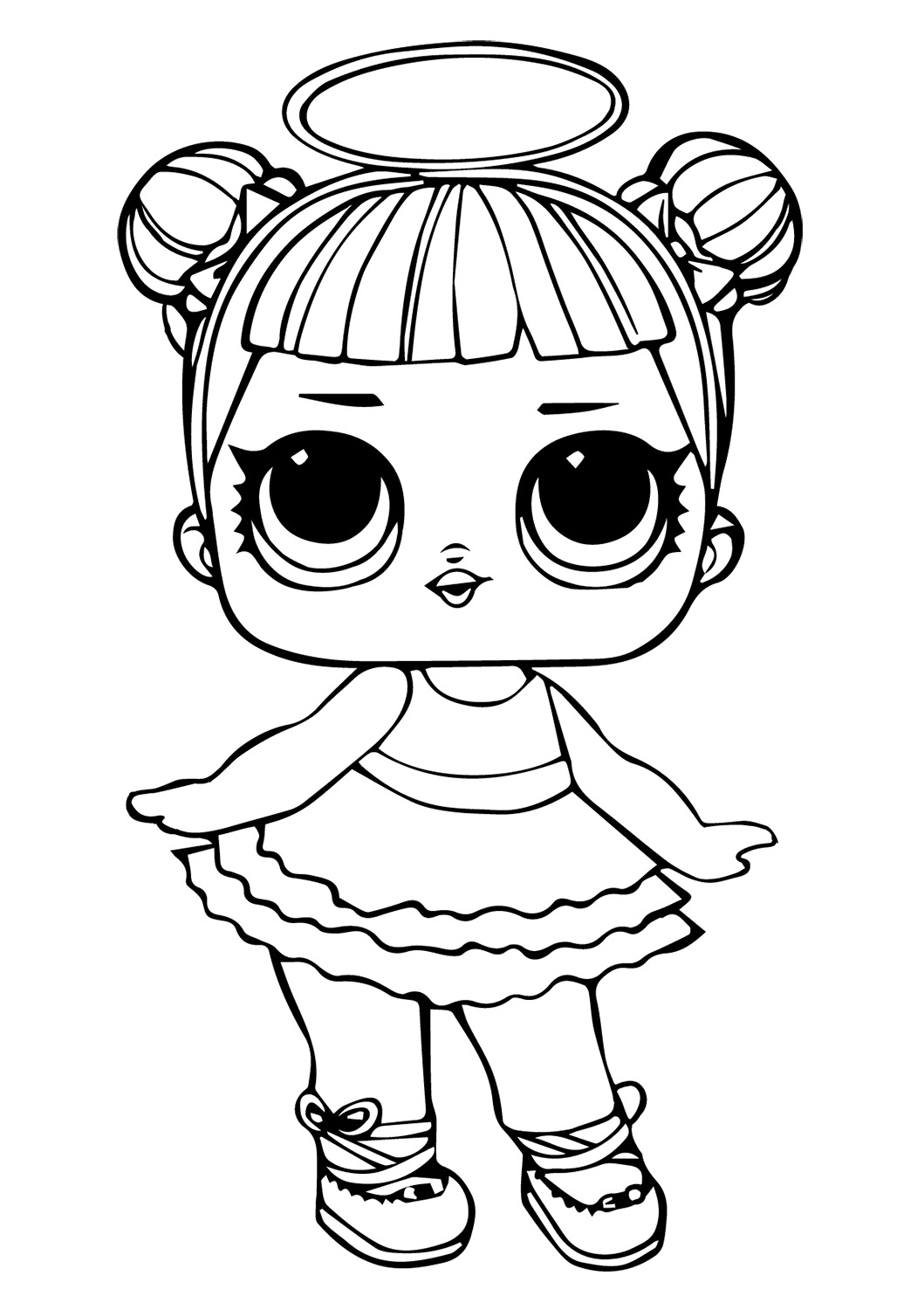 Lol surprise doll coloring pages