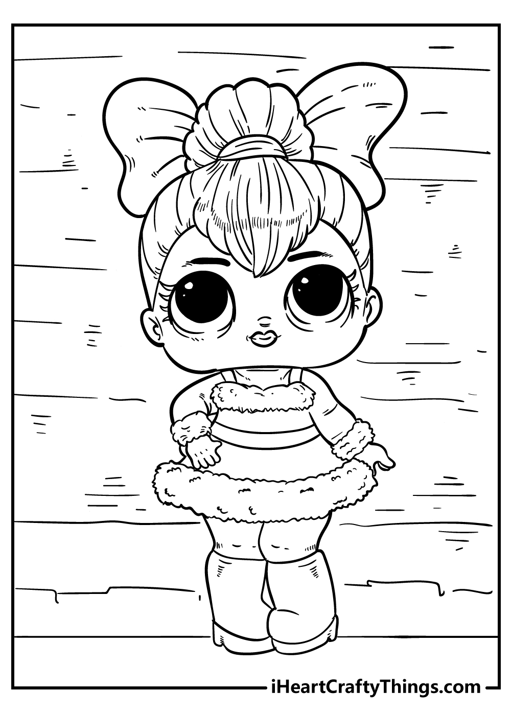 Lol doll coloring pages free printables