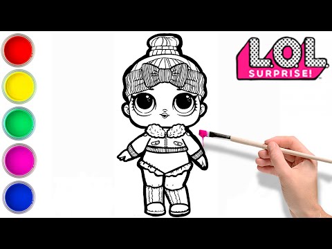 Coloring lol dolls